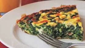Healthy Protein Packed Spinach Frittata